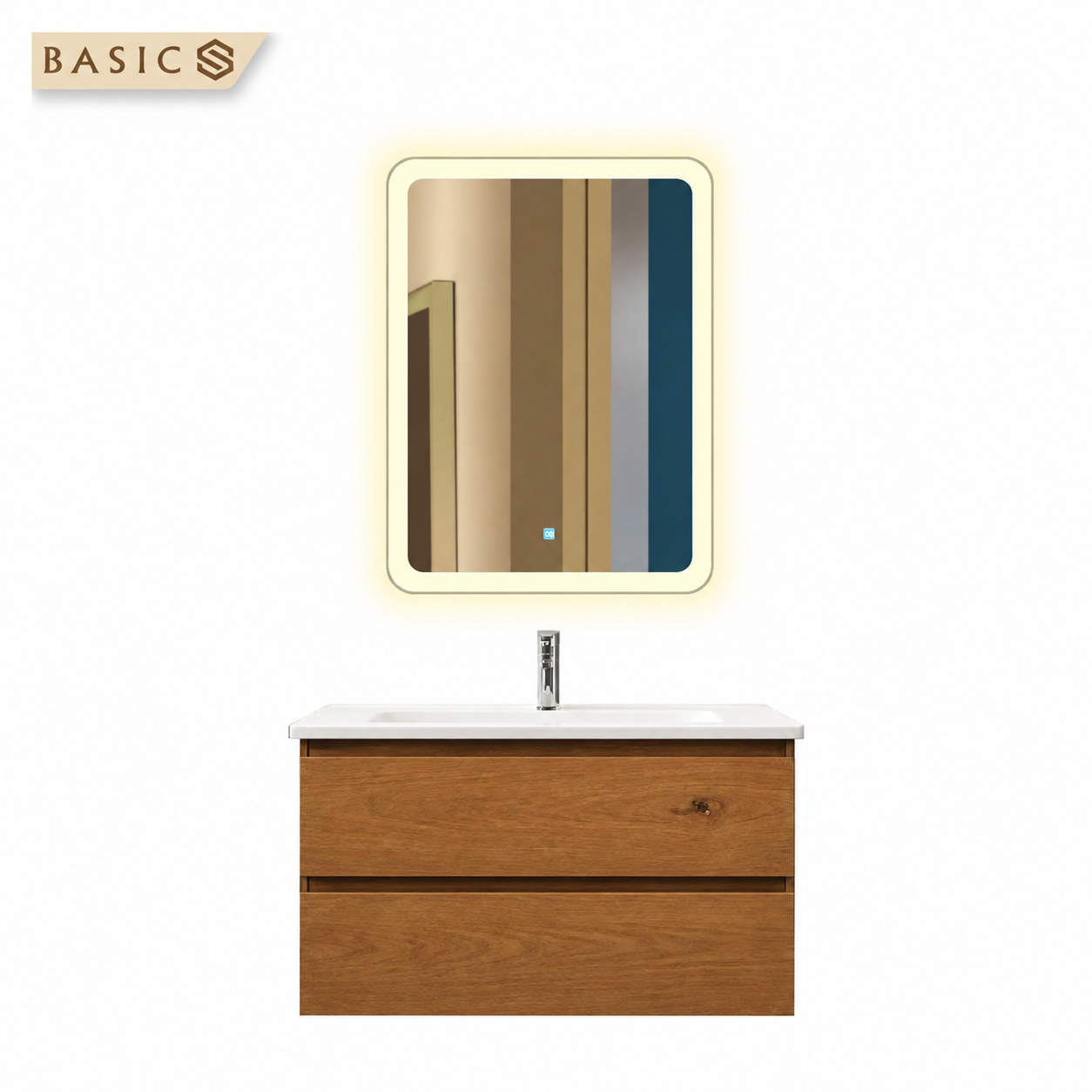 Bộ Tủ cabinet Plywood Kháng nước ANGELA-800