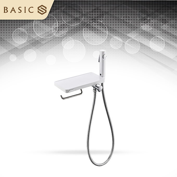 Bộ vòi xịt đa năng Basic BP-13976 - Màu trắng