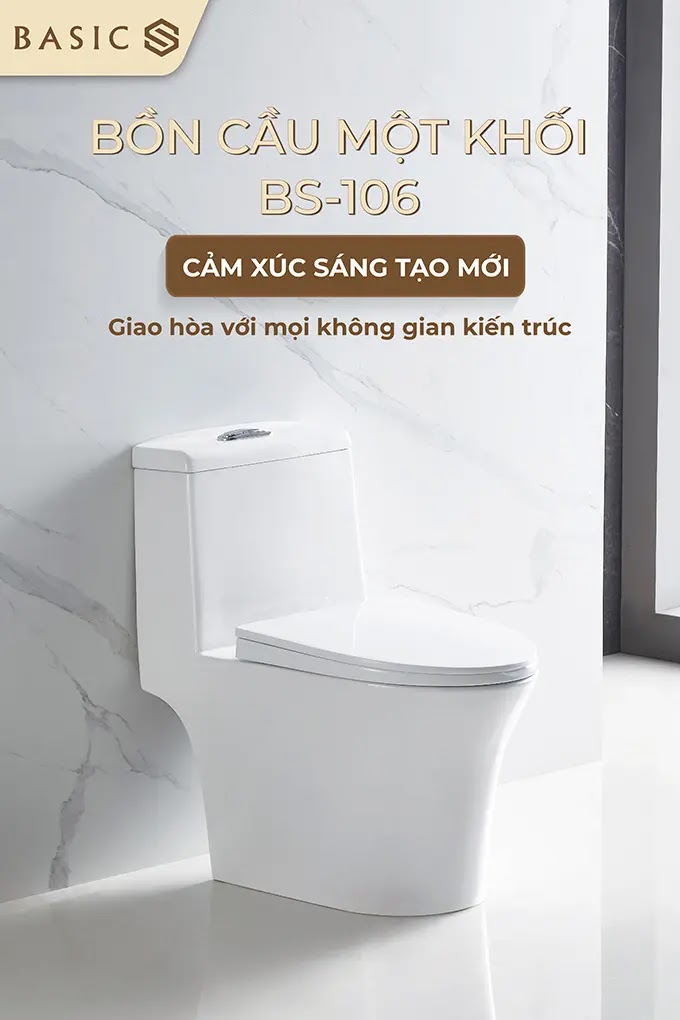Bồn cầu một khối BS-106