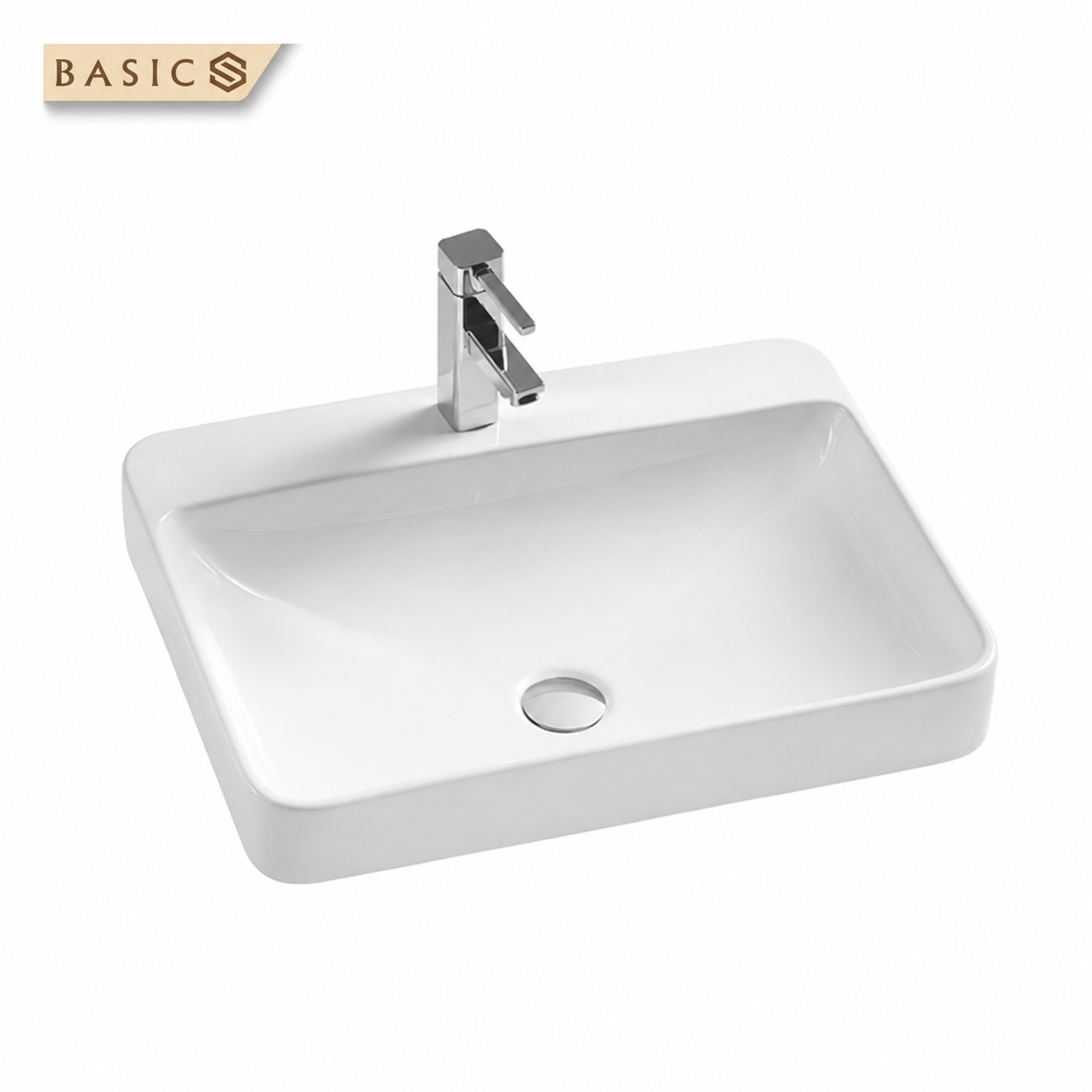 Chậu lavabo đặt bàn Art Basin Basic BSB-1309
